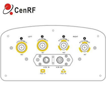 4 Port antèn / 2H / 1.38m